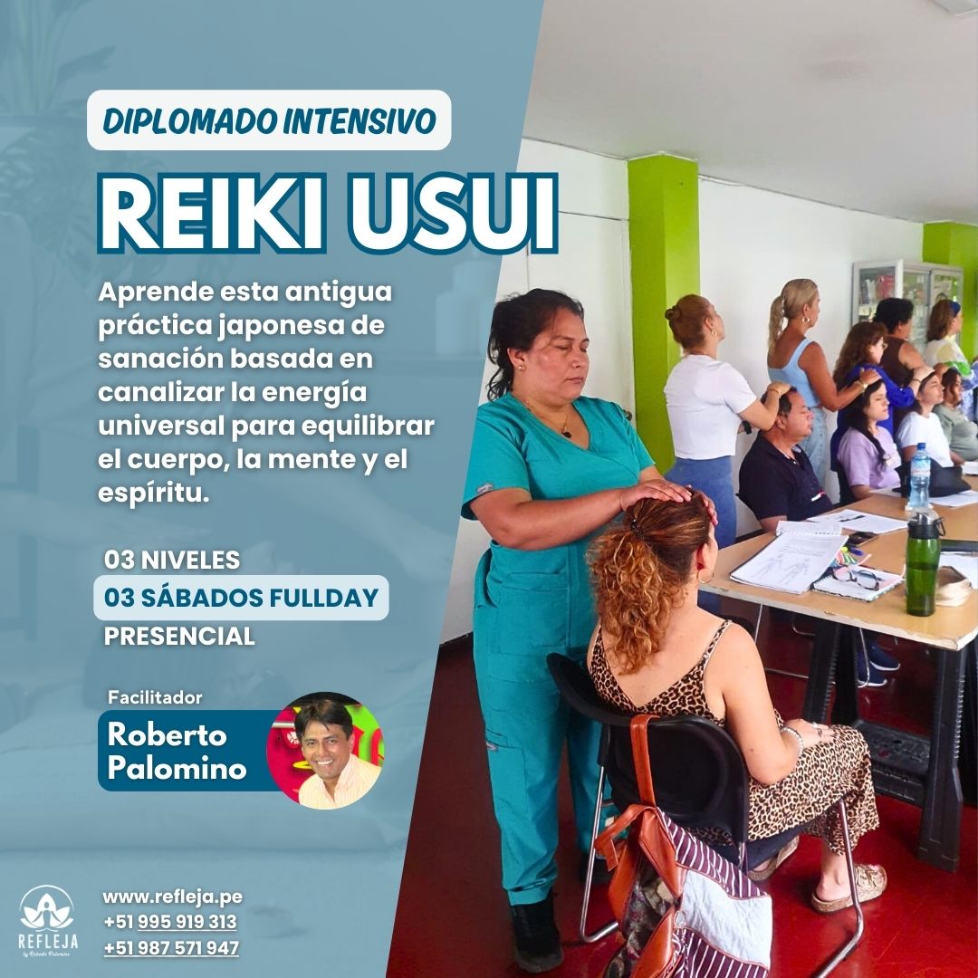 DIPLOMADO REIKI USUI (SÁBADOS FULL DAY – INTENSIVO)