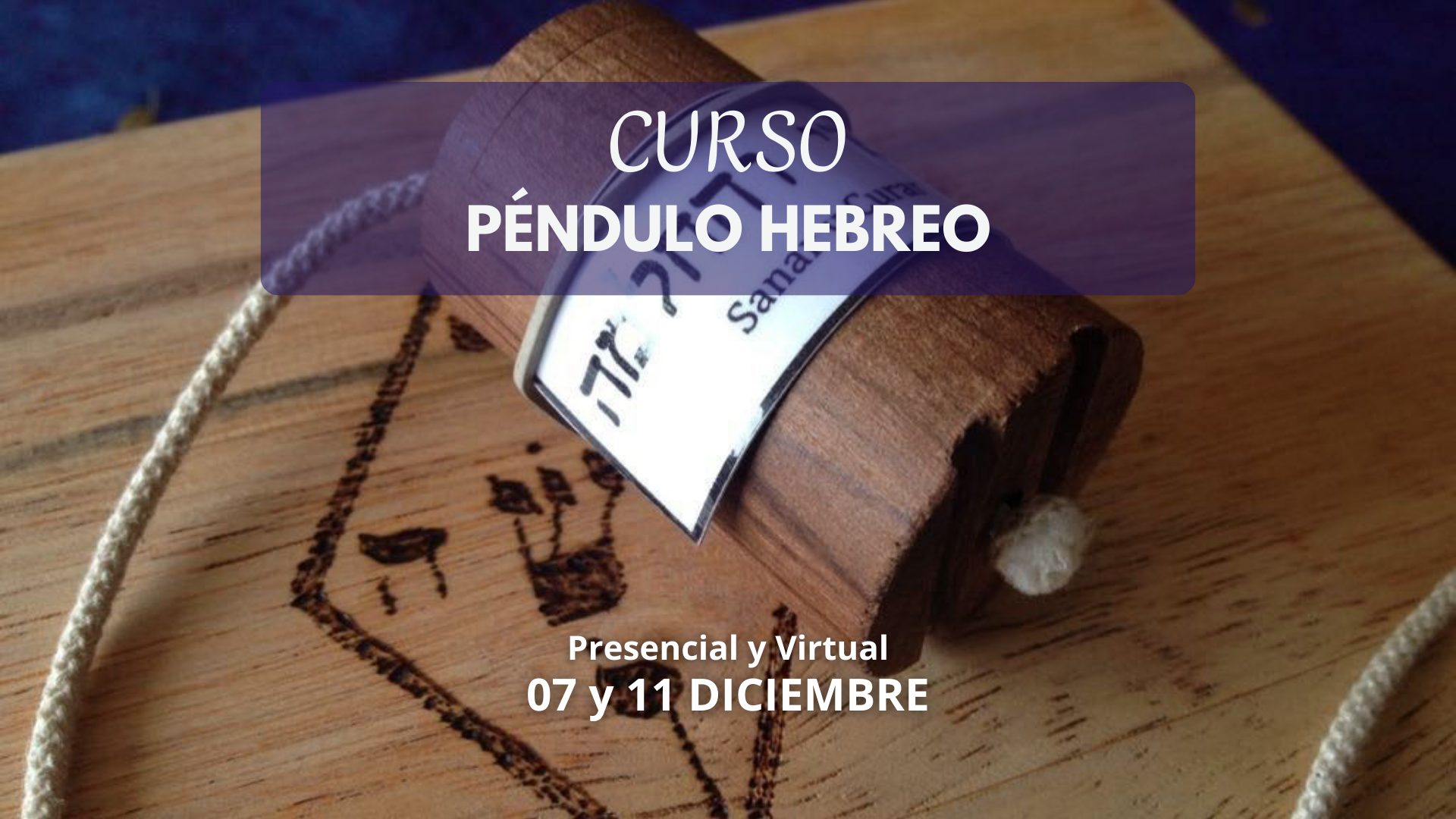 [CURSO] PÉNDULO HEBREO