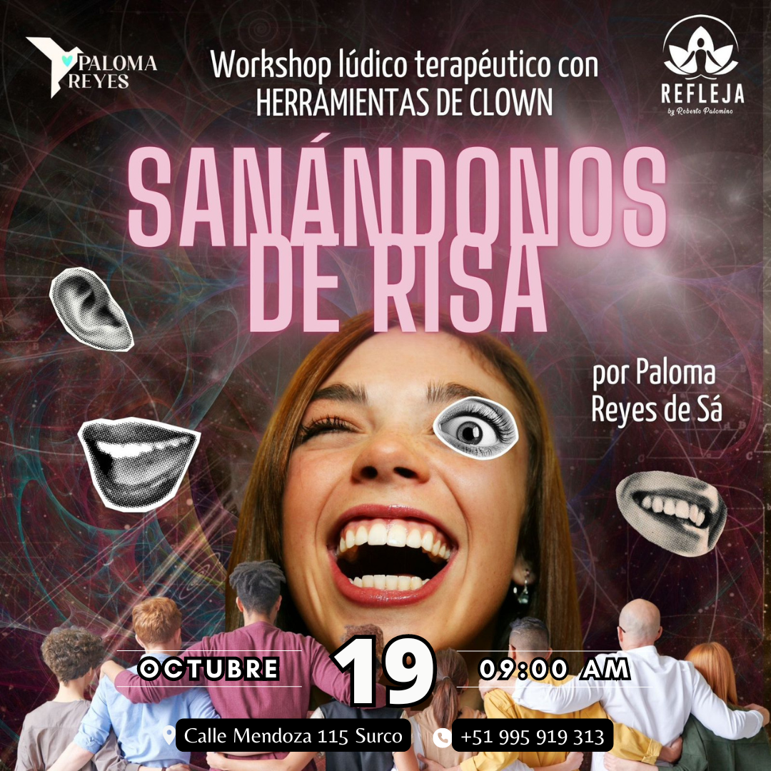 Taller Sanándonos de Risa  ¡Descubre el poder sanador de la risa!