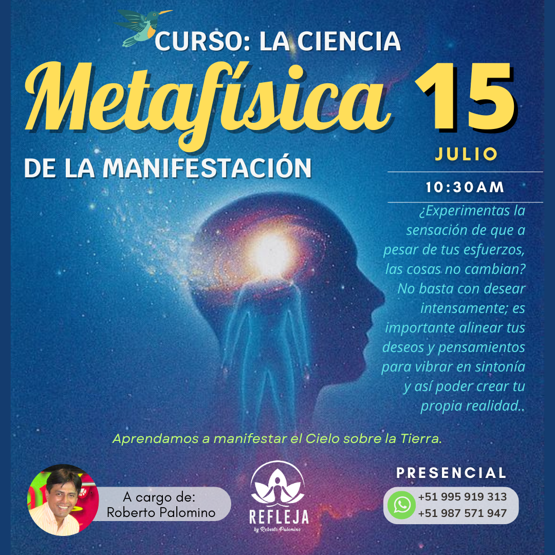 [CURSO] LA CIENCIA METAFÍSICA DE LA MANIFESTACIÓN